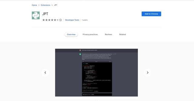 Code Interpreter Extension screenshot 1