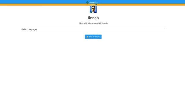 Jinnah Chat screenshot 1
