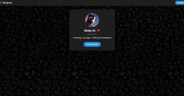 Kinky Chat Companion screenshot 1