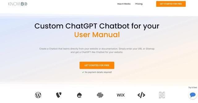 Knowbo Chatbot Builder screenshot 1