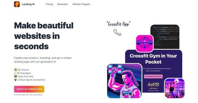 Instant Landing Pages screenshot 1