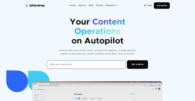 Letterdrop screenshot 1