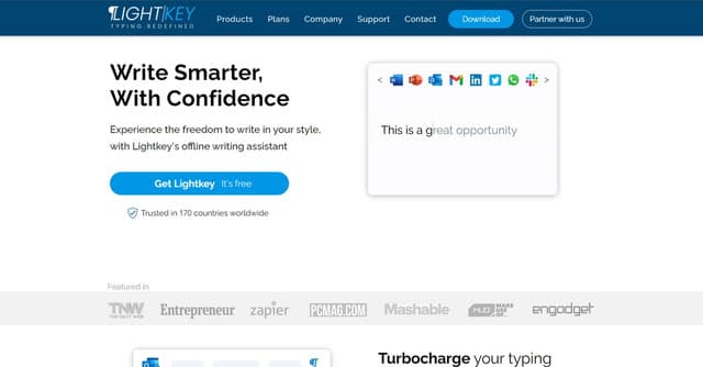 Lightkey screenshot 1