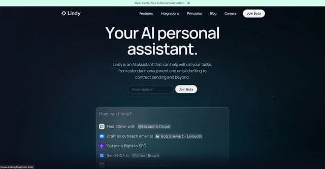 Lindy Assistant screenshot 1
