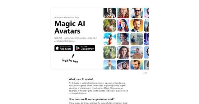Magic AI Avatars screenshot 1