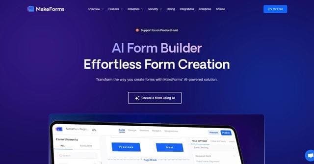 Instant Form Creator screenshot 1