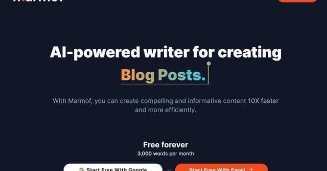 Marmof Content Generator screenshot 1