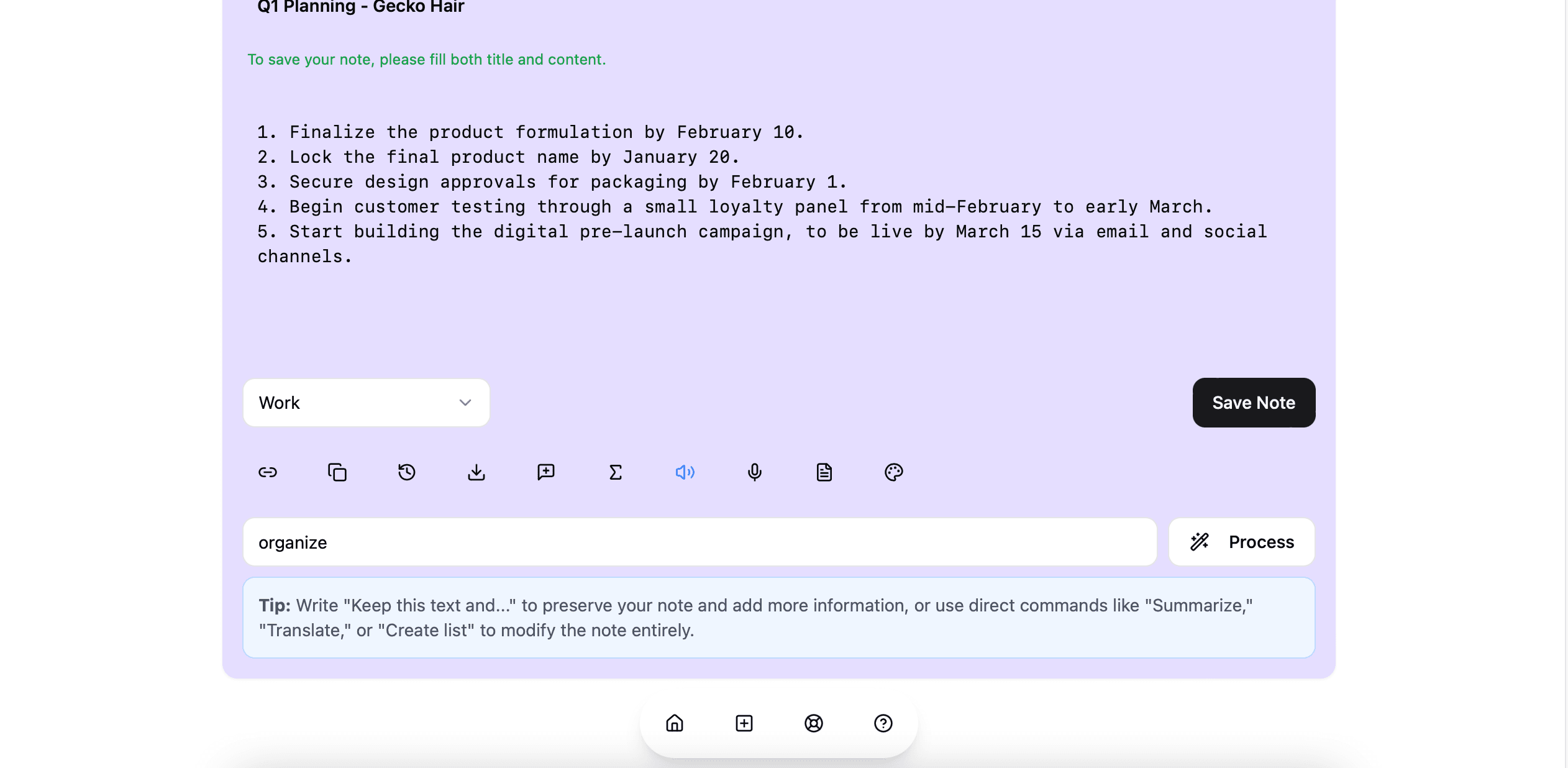 MindNote screenshot 4