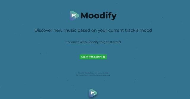 Moodify Music Discovery screenshot 1