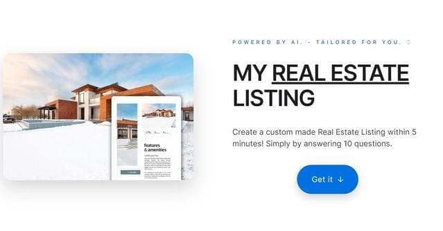 Real Estate Brochure Maker screenshot 1