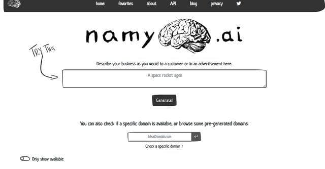 Namy ai screenshot 1