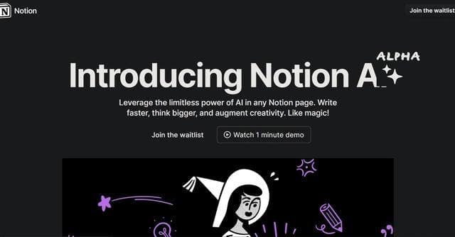 Notion AI screenshot 1