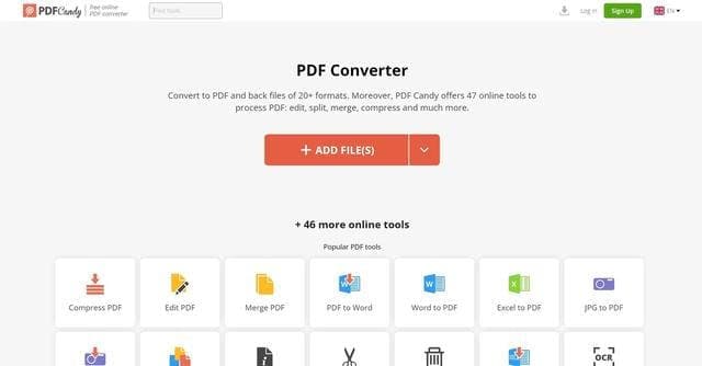 PDF Candy Tools screenshot 1