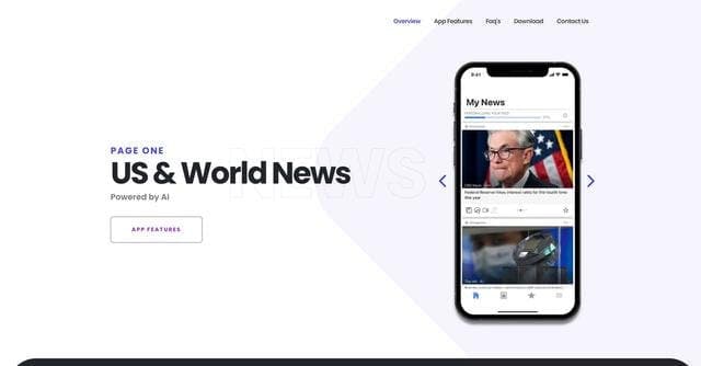 Pageone screenshot 1
