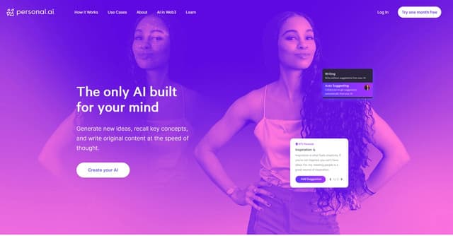 Personal.ai screenshot 1