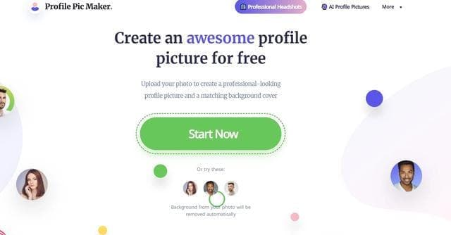 Profile Pic Creator screenshot 1