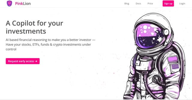 PinkLion Finance screenshot 1