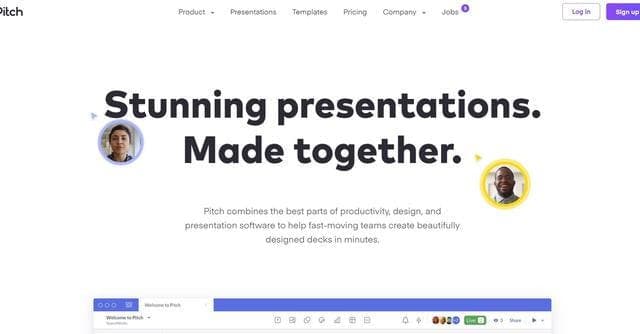 Pitch Presentation screenshot 1