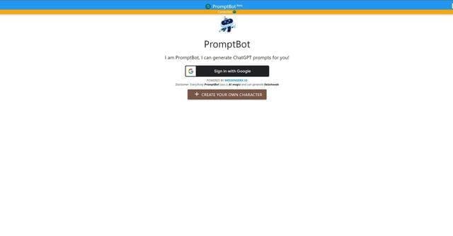 PromptBot Chat screenshot 1