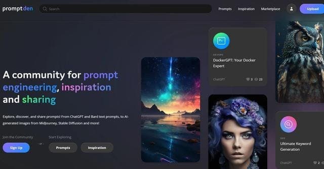 Prompt Sharing Hub screenshot 1