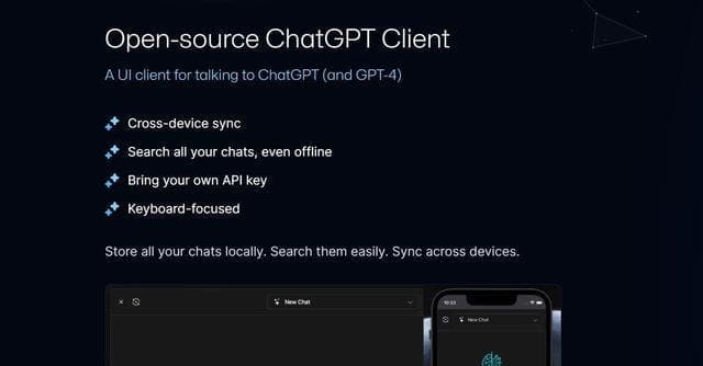 Prompta Chat Client screenshot 1