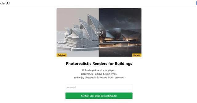ReRender Architectural Renders screenshot 1