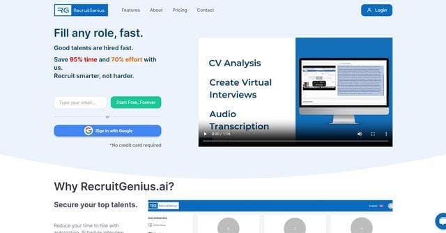 Recruitgenius screenshot 1