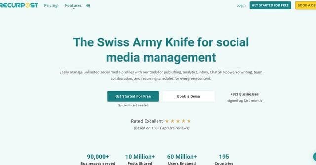 RecurPost Social Manager screenshot 1