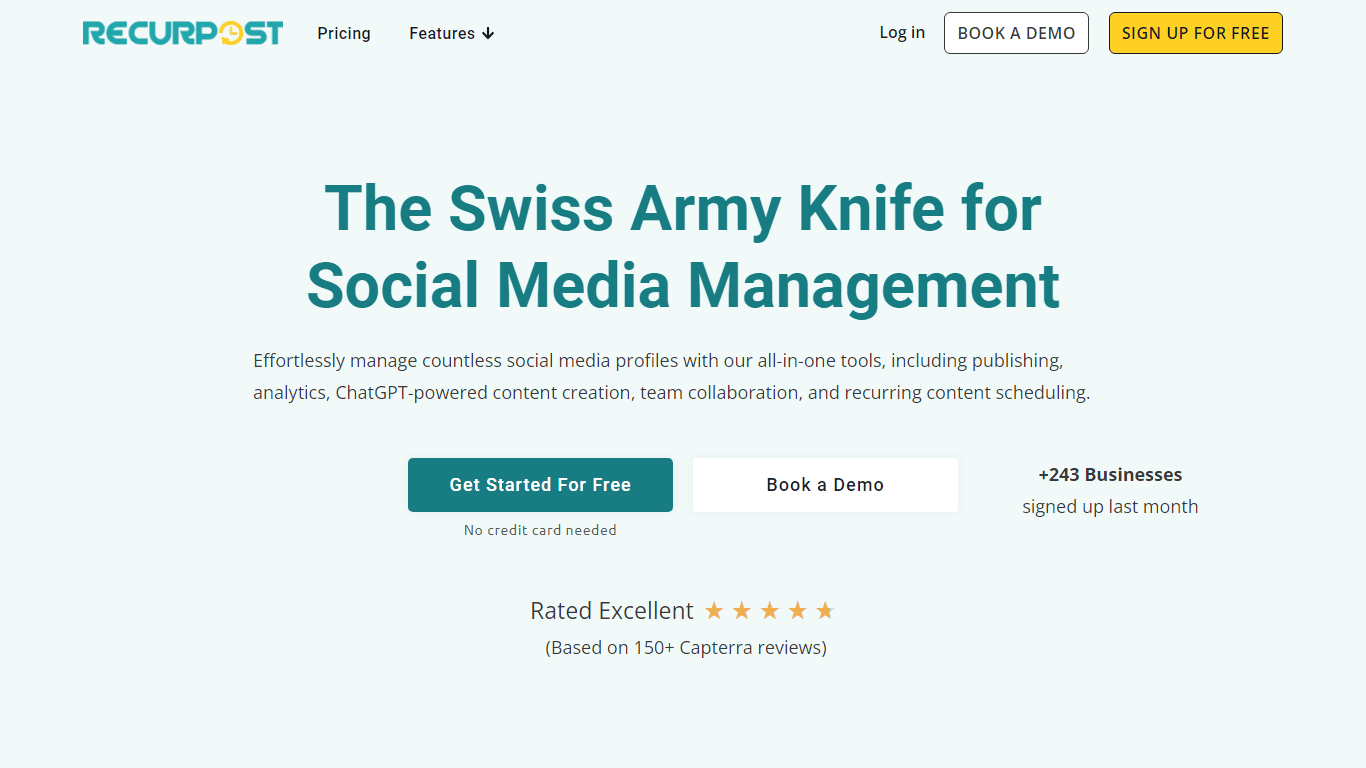 RecurPost Manager screenshot 1