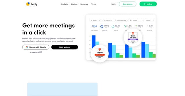 Reply.io screenshot 1
