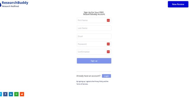 ResearchBuddy Reviews screenshot 1