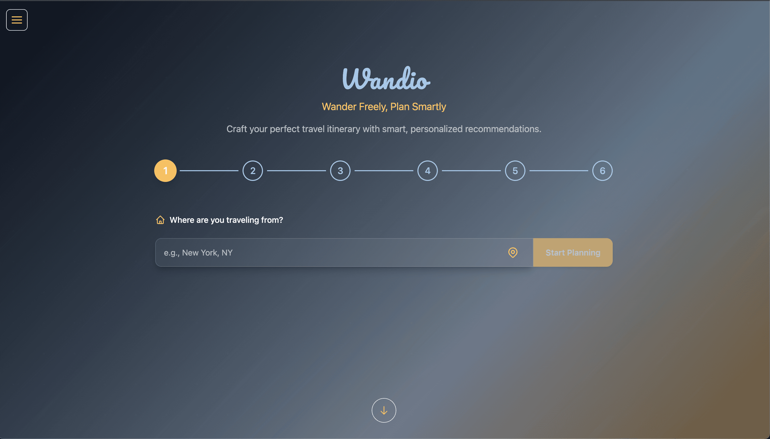 Wandio - Itinerary Planner screenshot 1