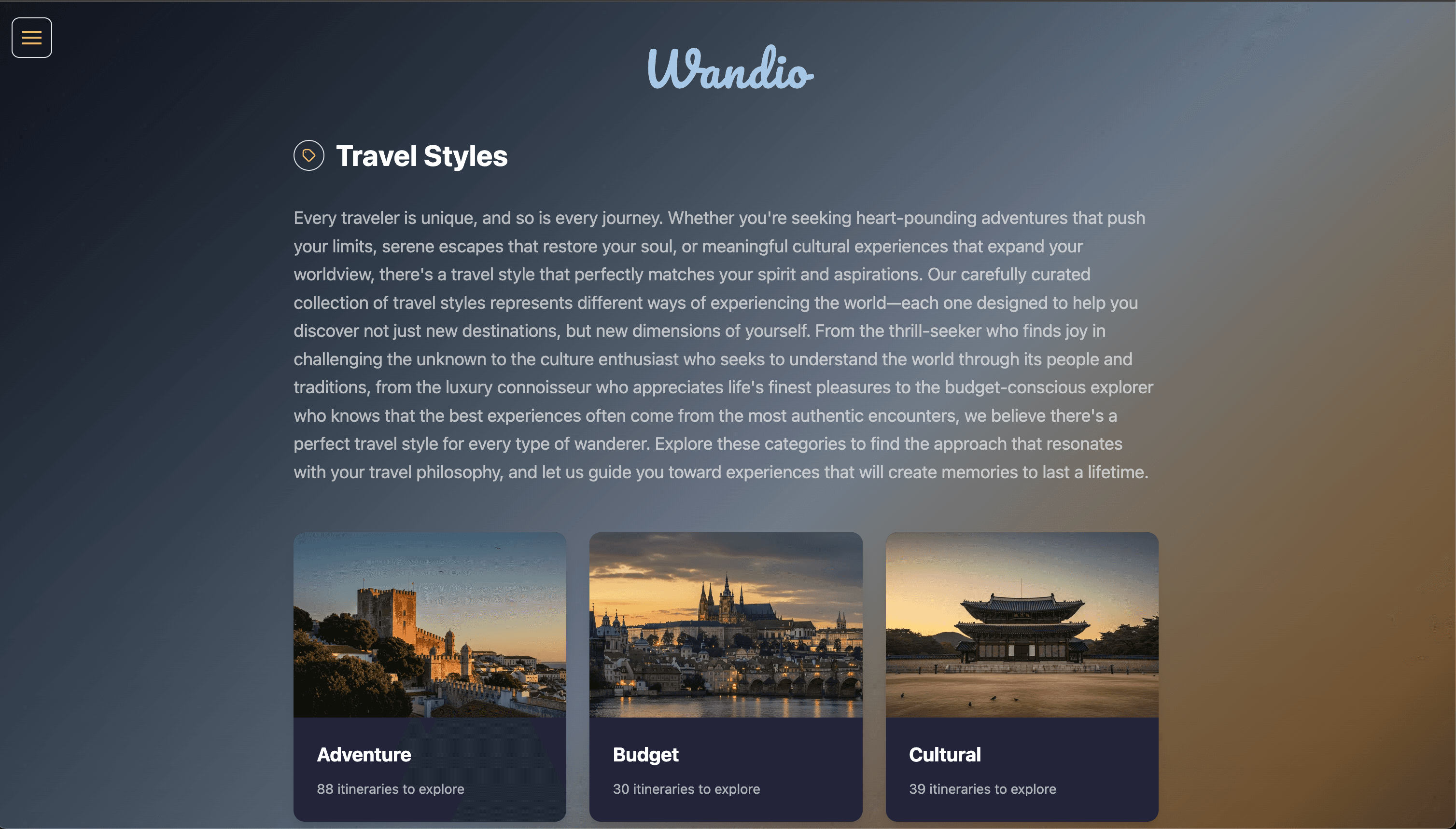 Wandio - Itinerary Planner screenshot 3