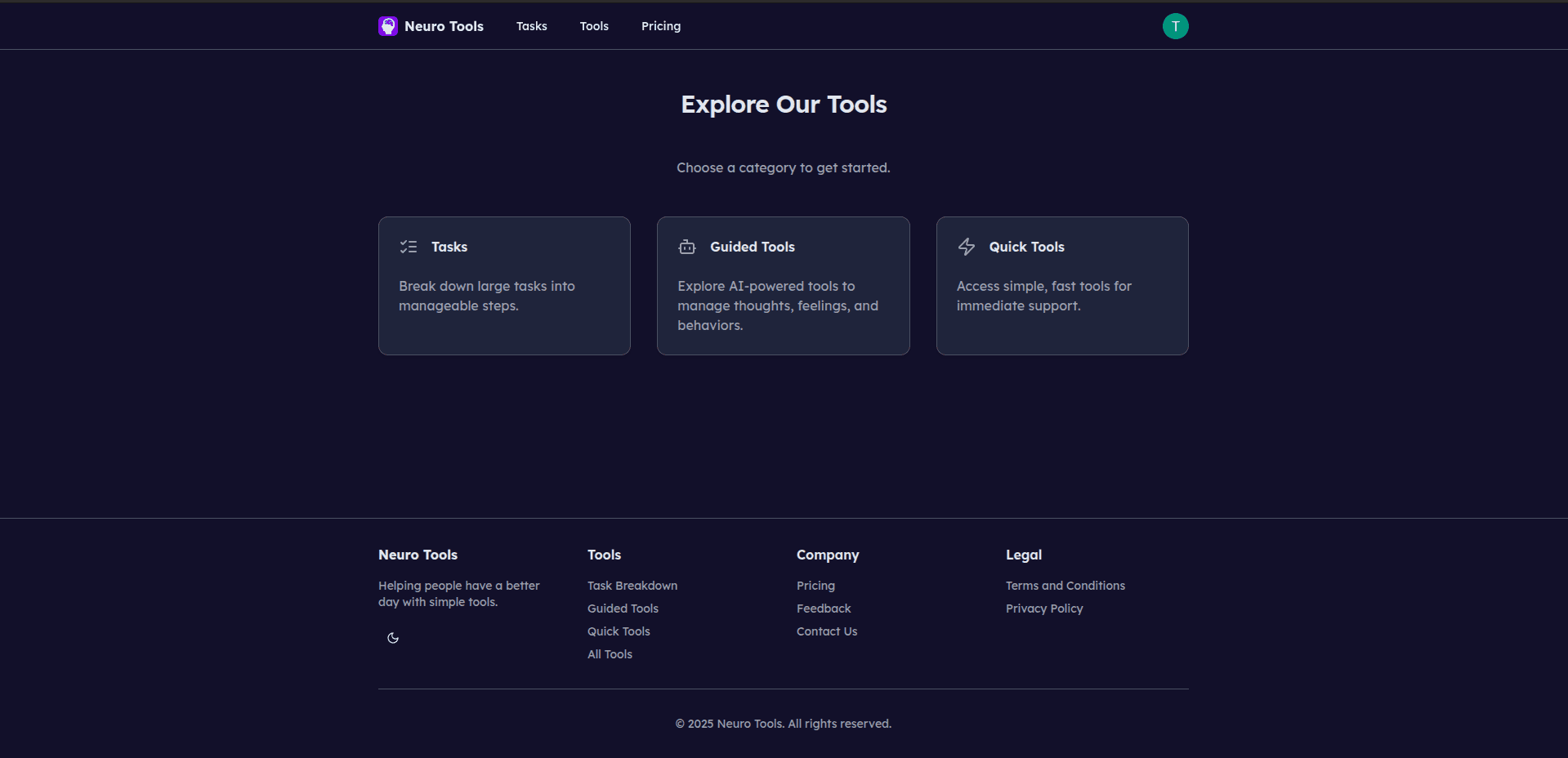 Neuro tool screenshot 3