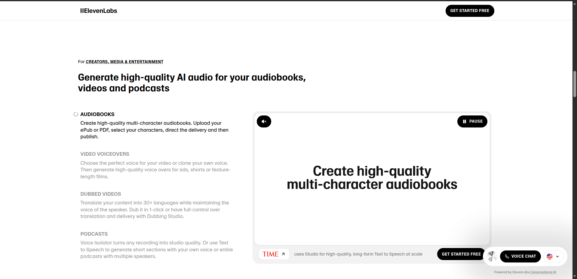 ElevenLabs screenshot 2