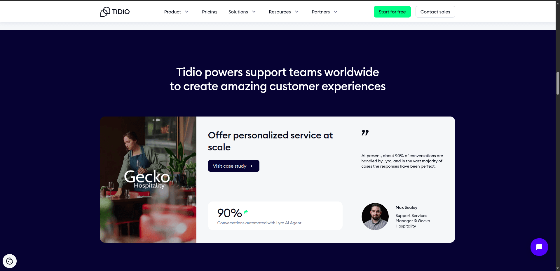 Lyro by Tidio screenshot 1