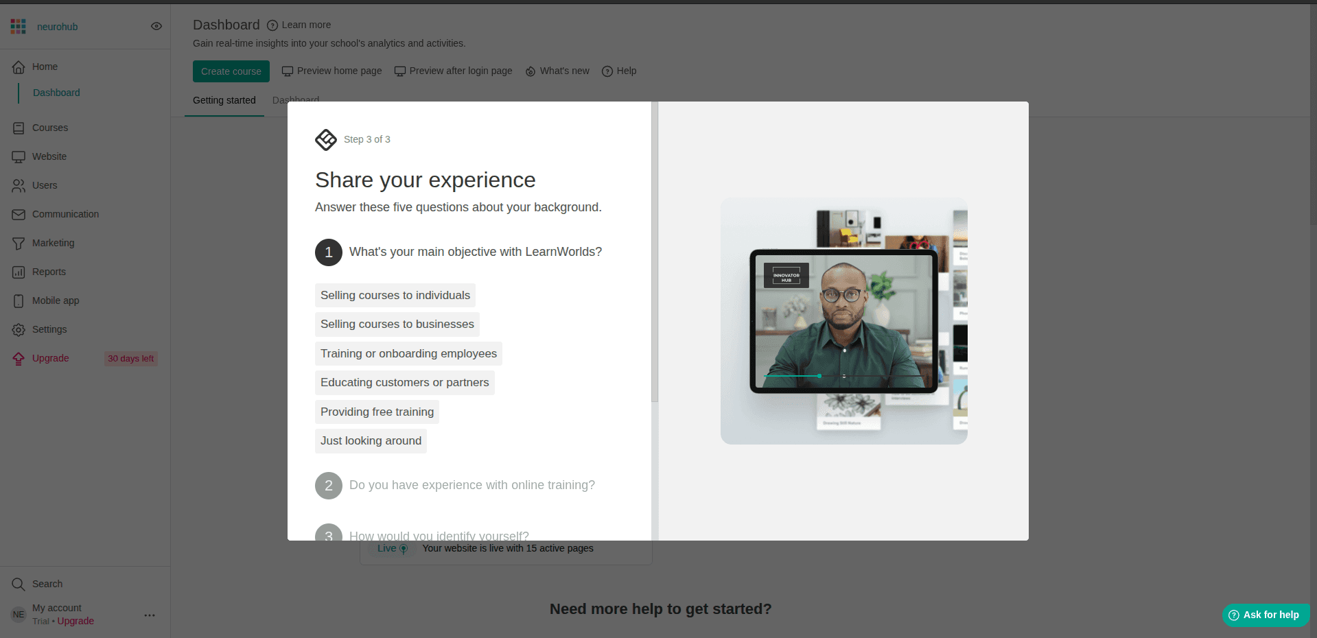 LearnWorlds AI screenshot 5