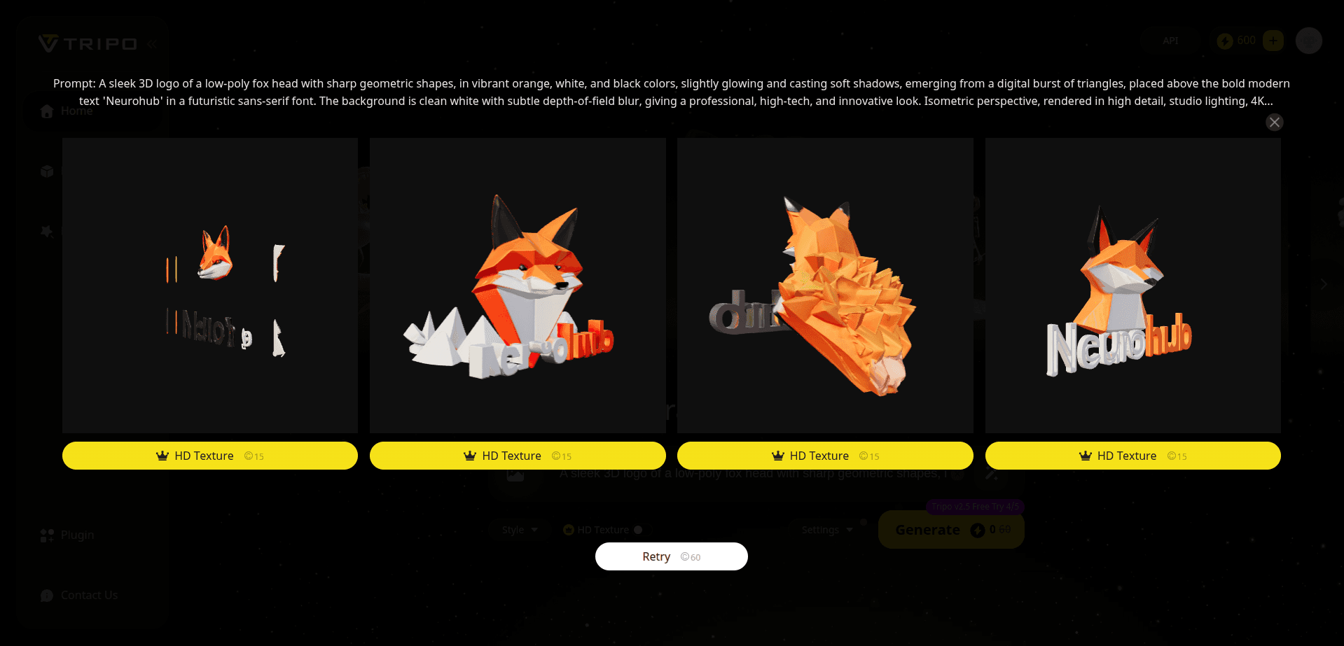 Tripo AI screenshot 3