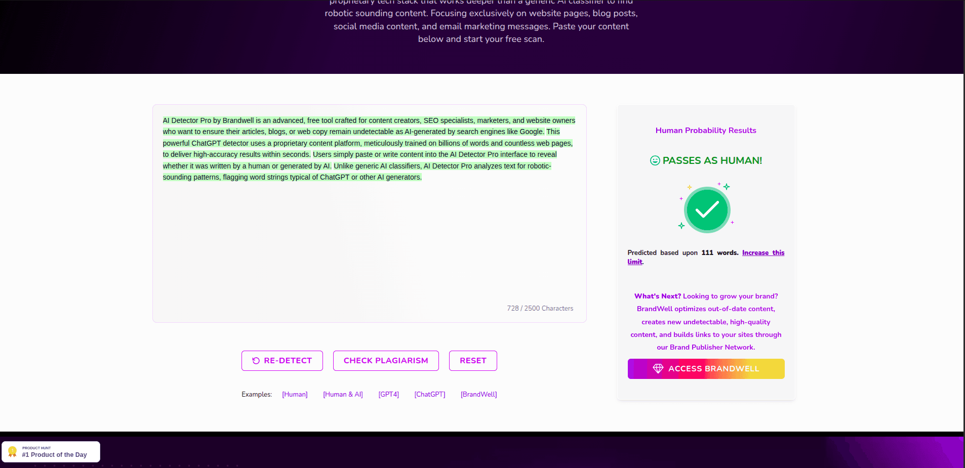 AI Detector Pro screenshot 2