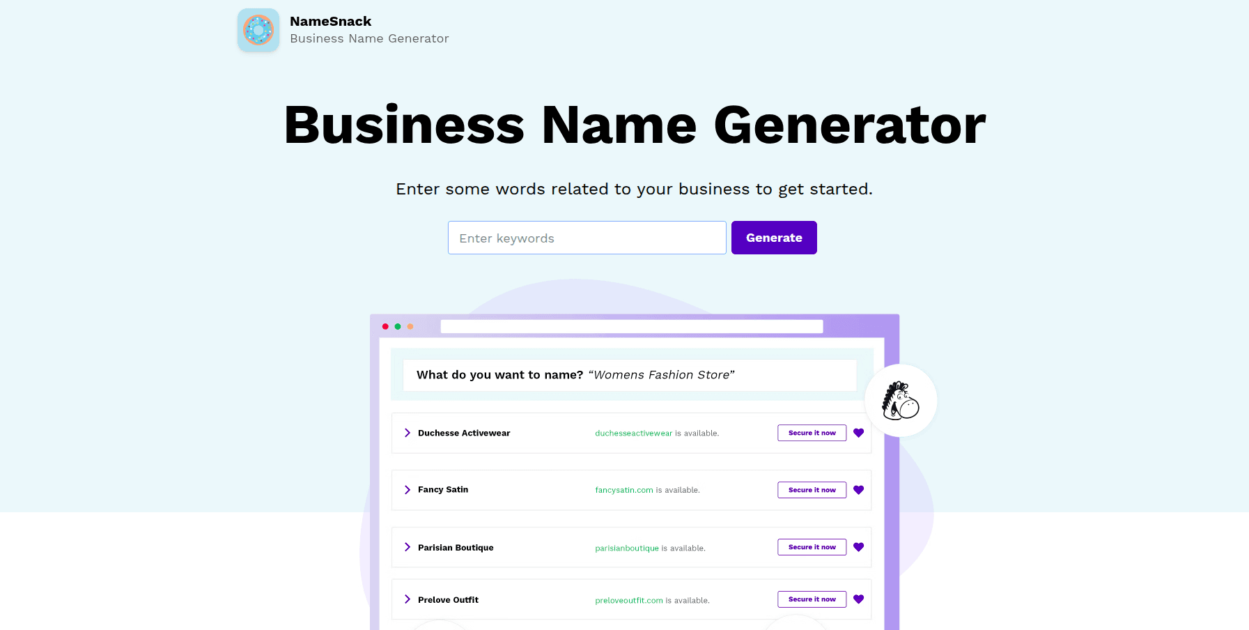 NameSnack screenshot 1
