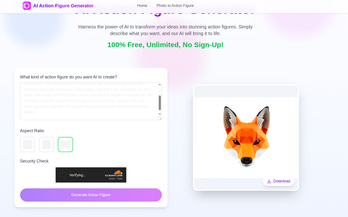 AI Figure Generator screenshot 2