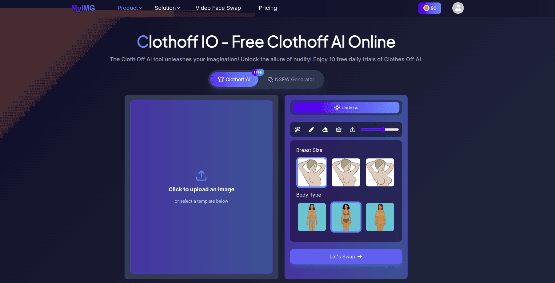Clothoff IO screenshot 1