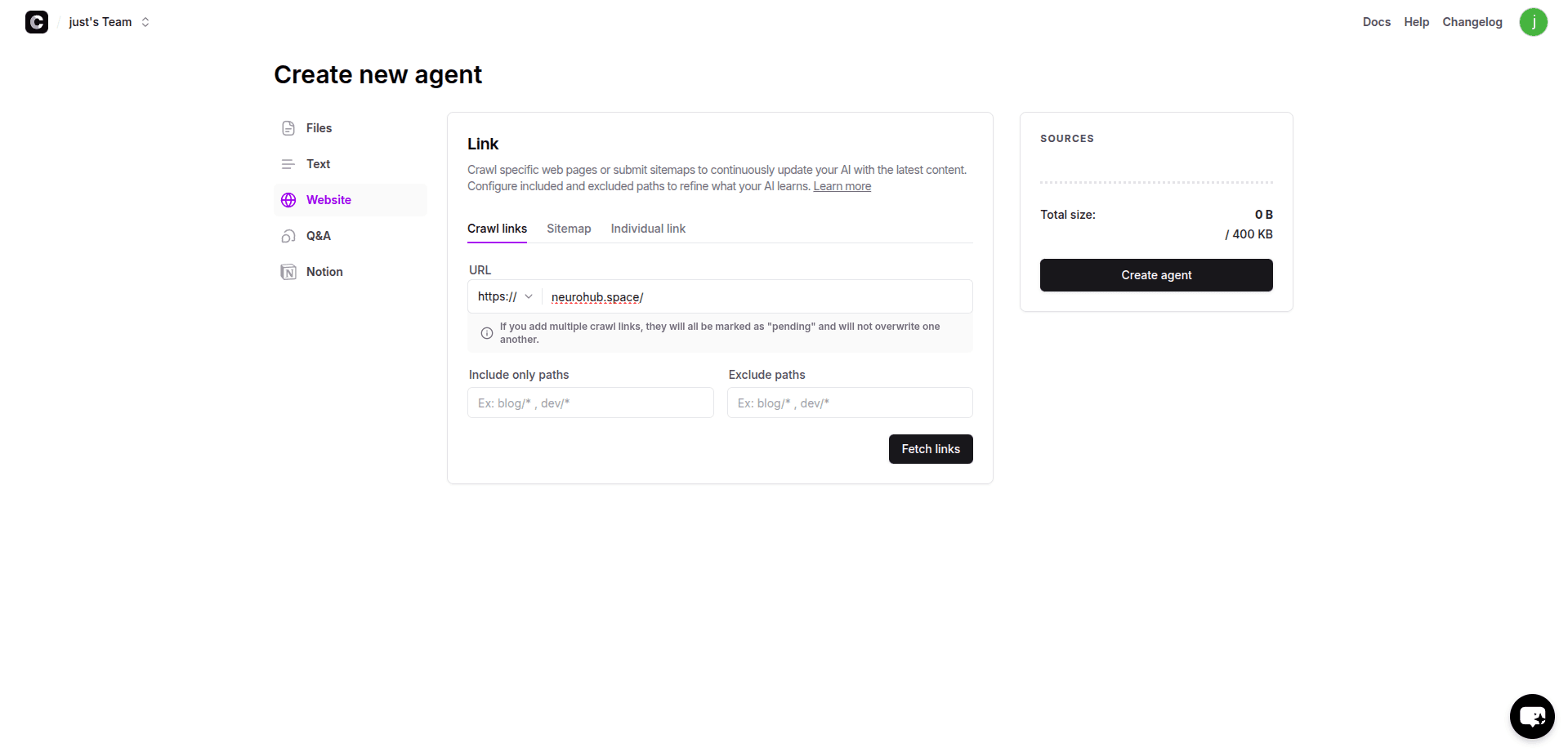 Chatbase screenshot 4