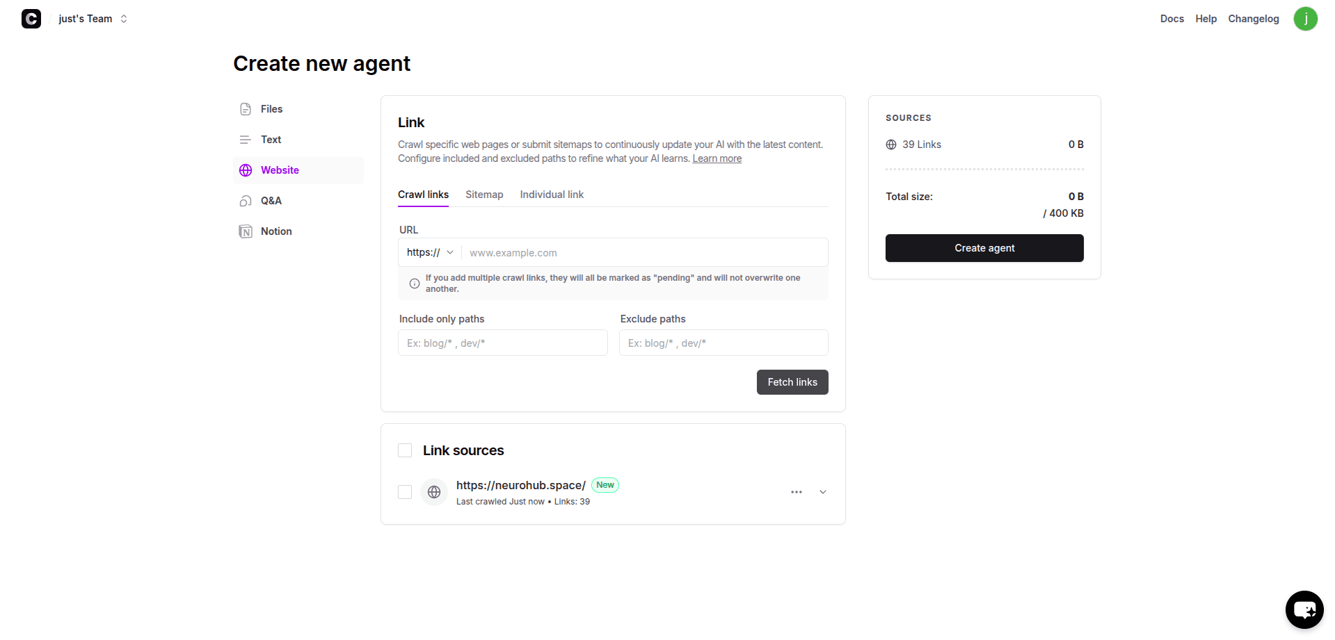 Chatbase screenshot 5