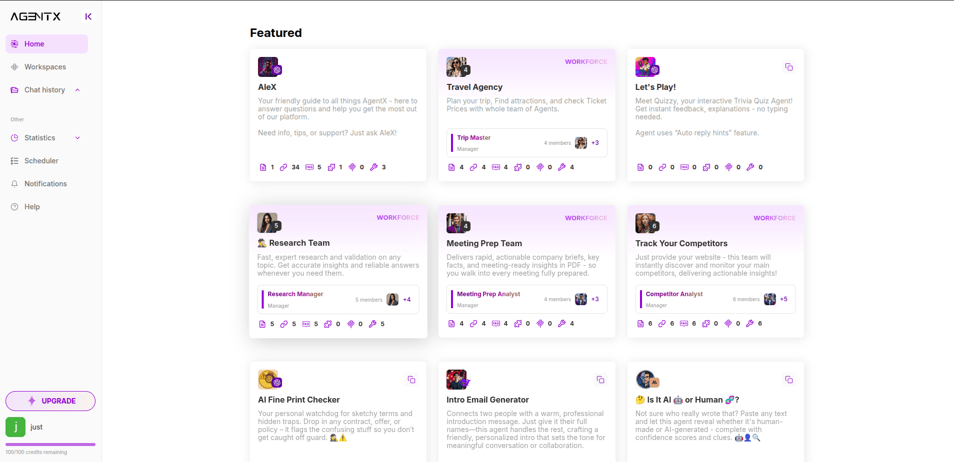 AgentX Platform screenshot 1