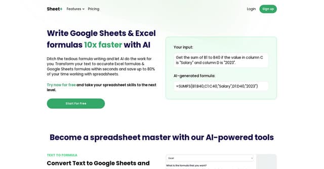 Sheet+ screenshot 1