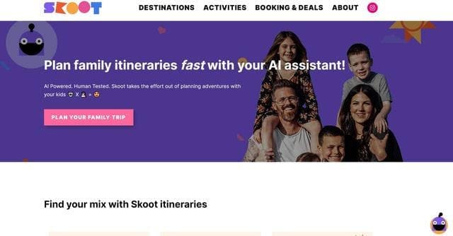 Family Travel Planner screenshot 1