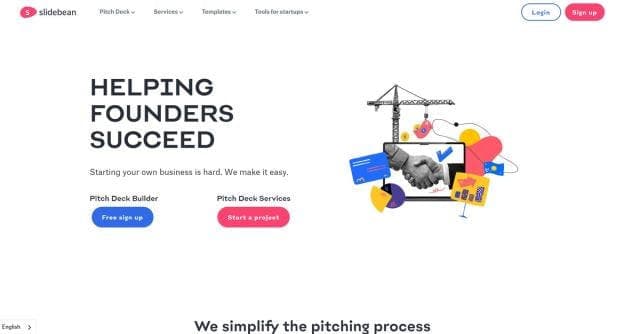 Slidebean Pitch Decks screenshot 1