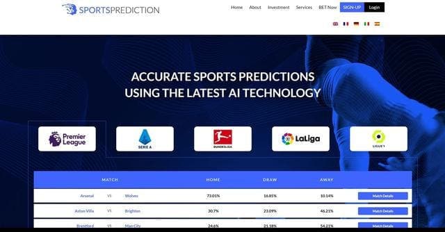 Sports Prediction AI screenshot 1