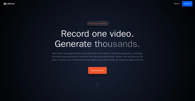 Tavus screenshot 1